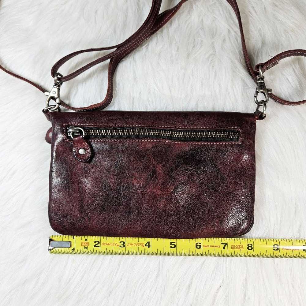 Bed Stu Distressed Leather Cadence Crossbody Bag … - image 2