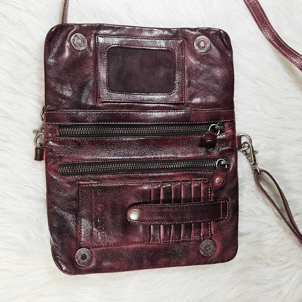 Bed Stu Distressed Leather Cadence Crossbody Bag … - image 5