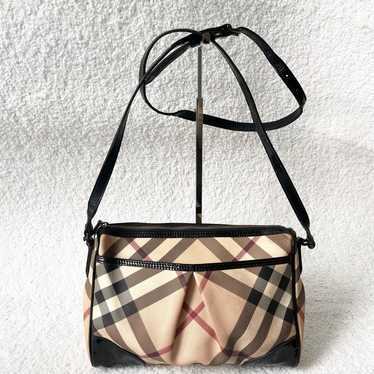 Authentic !!Burberry Nova Check Canvas !