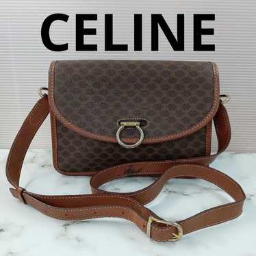 AJG12 Celine Superb Condition Macadam Shoulder Ba… - image 1