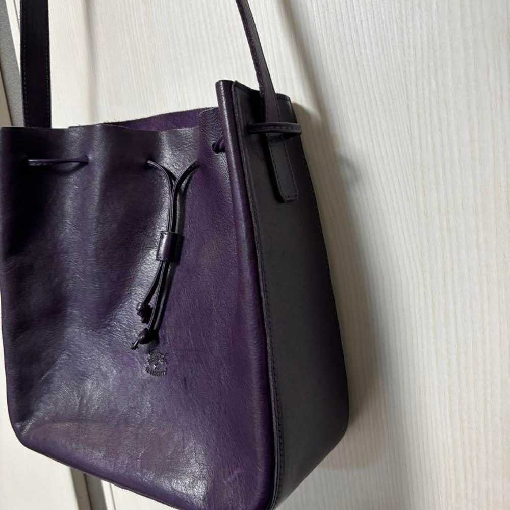 Il Bisonte Shoulder Bag Purple - image 2