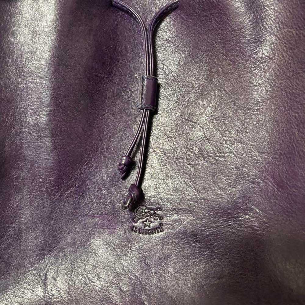 Il Bisonte Shoulder Bag Purple - image 3