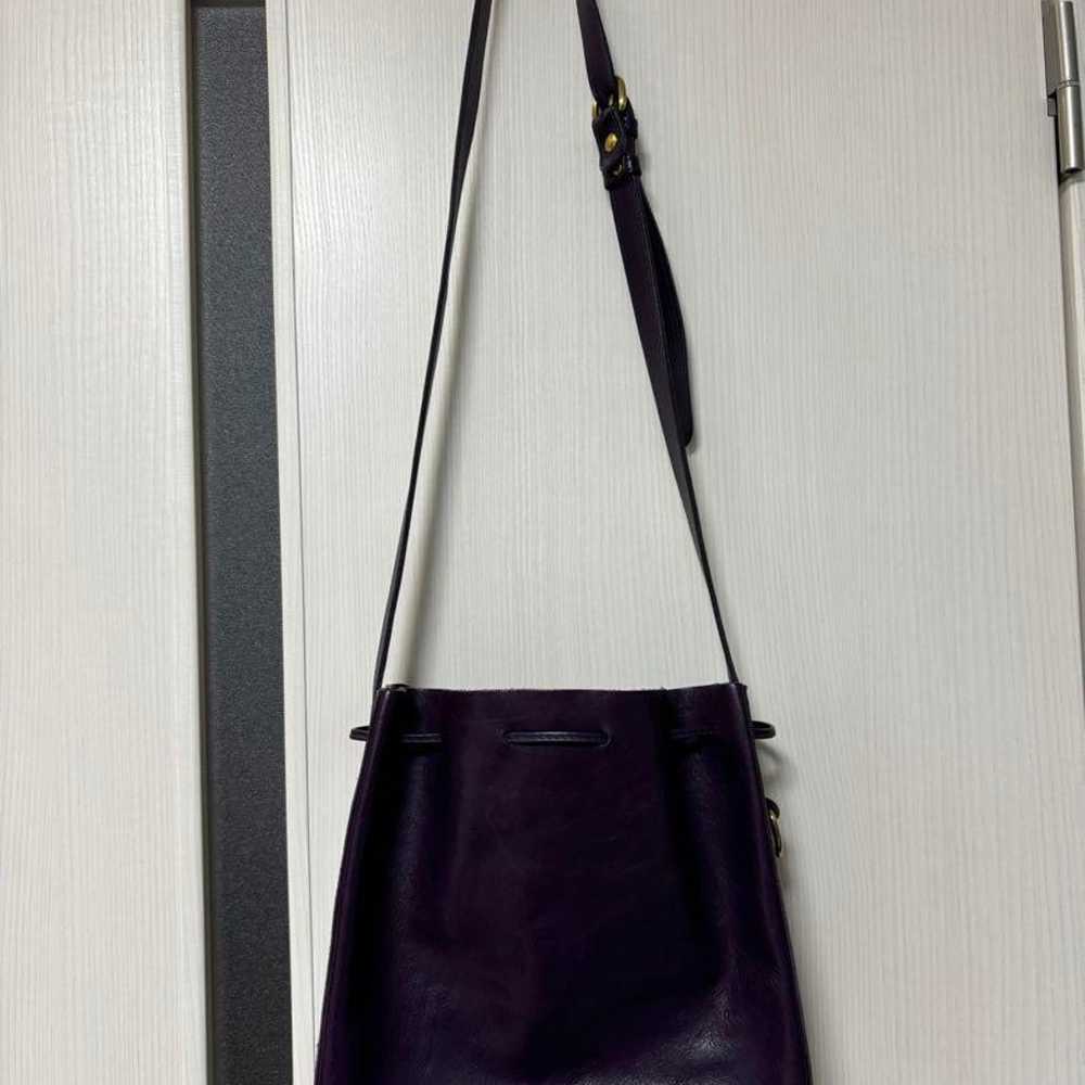 Il Bisonte Shoulder Bag Purple - image 5