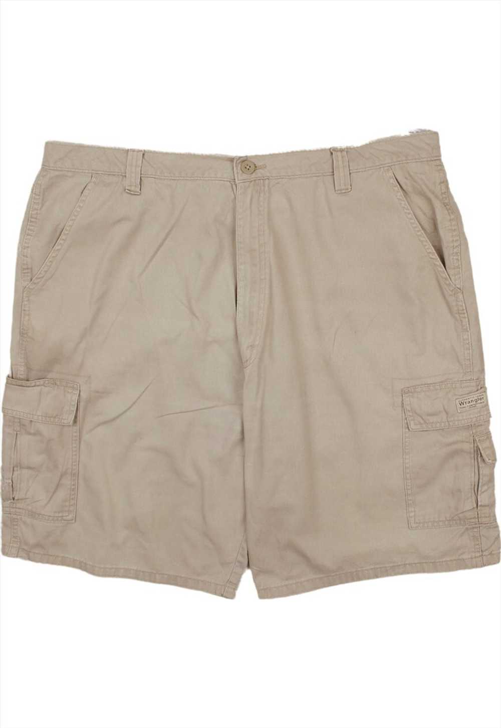 Wrangler 90's Cargo Pockets Shorts 42 Beige Cream - image 2