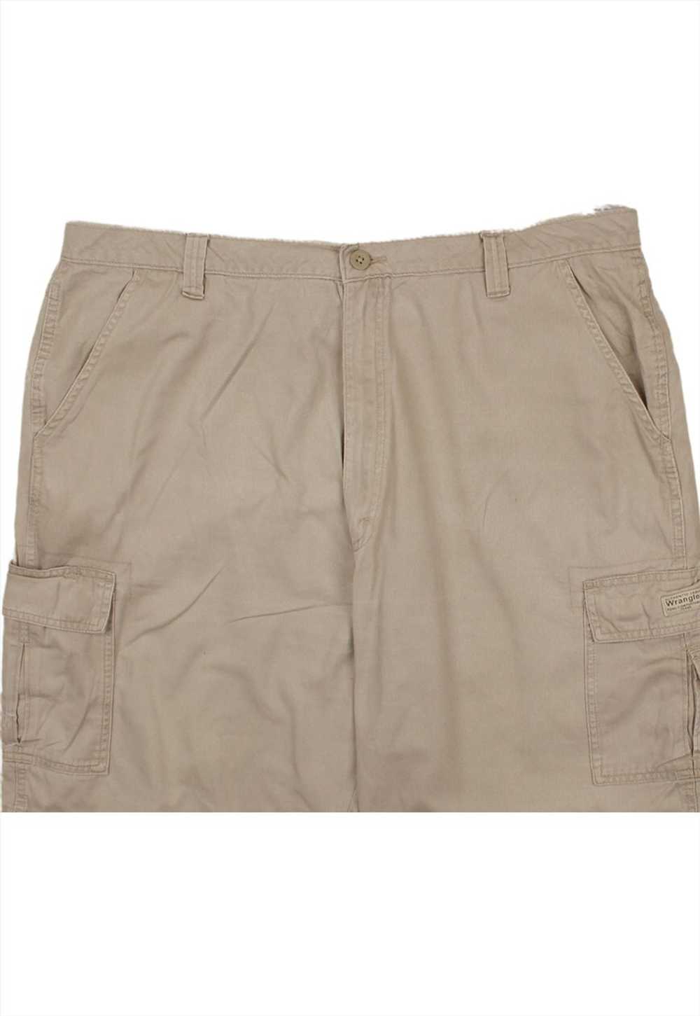 Wrangler 90's Cargo Pockets Shorts 42 Beige Cream - image 3