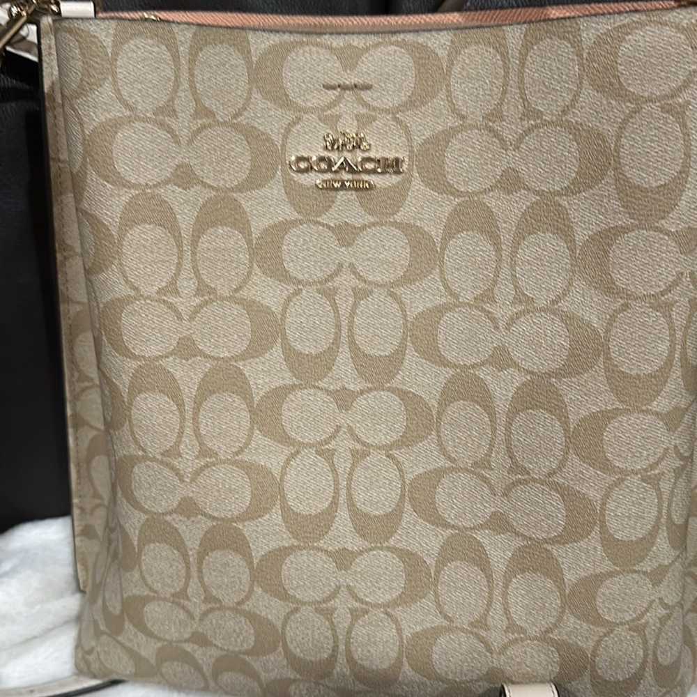 Coach purse with matching wallet - image 3