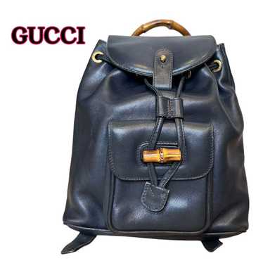 GUCCI Bamboo Mini Ruck Backpack 003.3444.0030