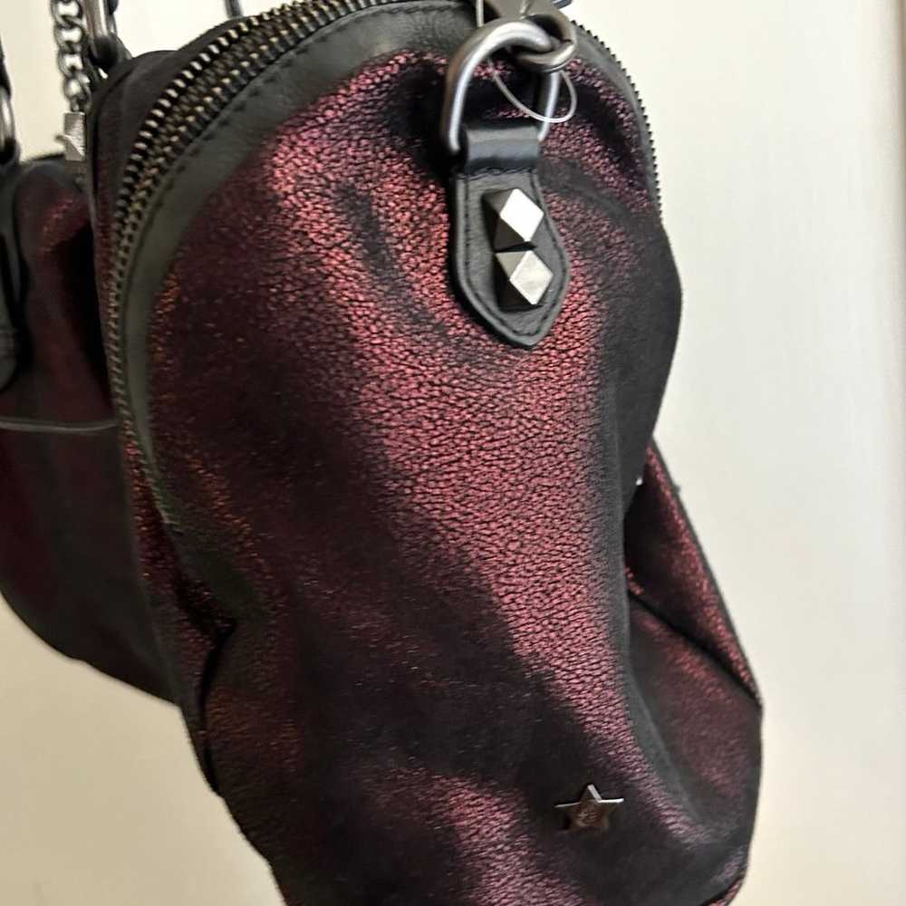 Ash Leather Satchel Bag - image 3