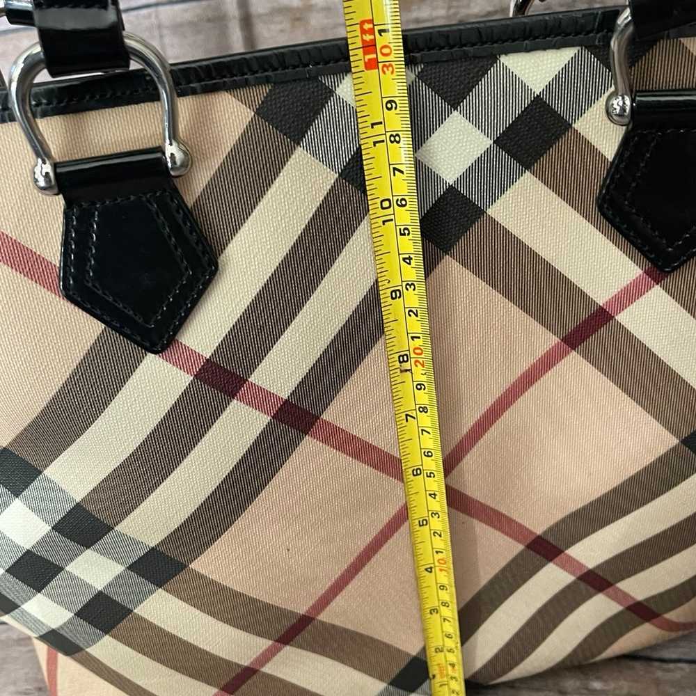 Burberry Nova Check Coated Canvas Nikki Tote - image 10