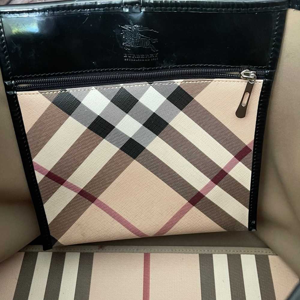 Burberry Nova Check Coated Canvas Nikki Tote - image 4