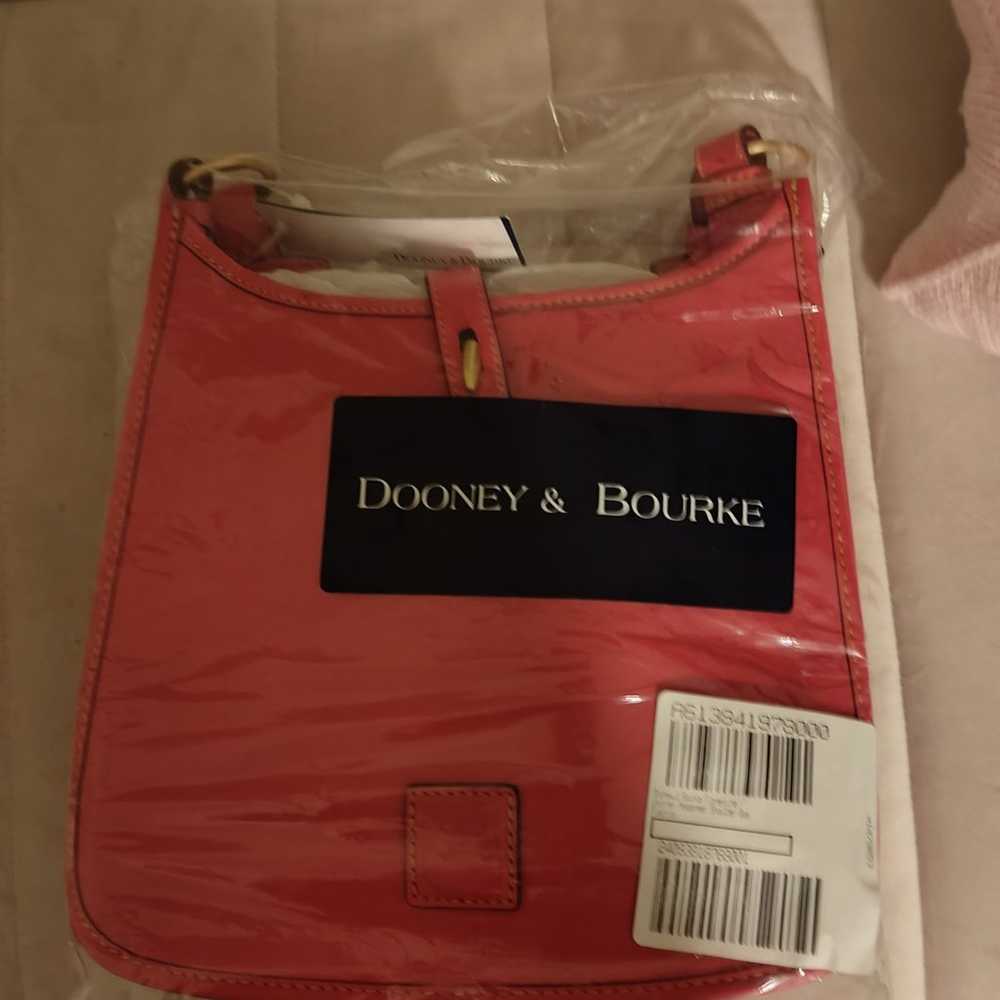 Dooney & Bourke Florentine Leather Messenger Shou… - image 1