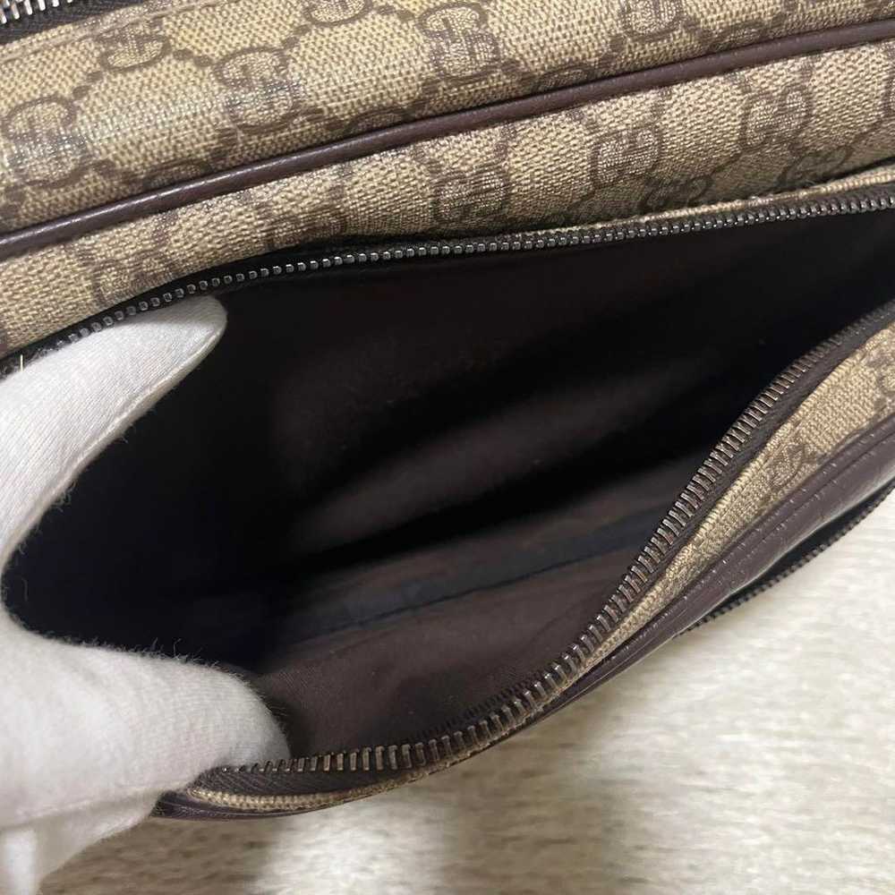 910✨ Excellent condition ✨ Gucci Shoulder Bag Cam… - image 9