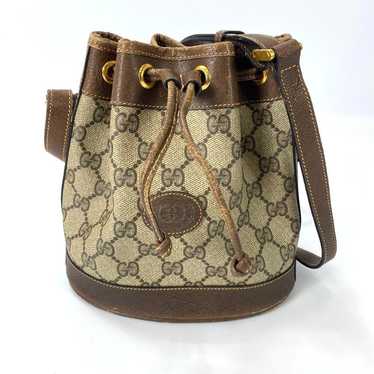 Gucci Mini Bucket Bag Shoulder Drawstring Vintage