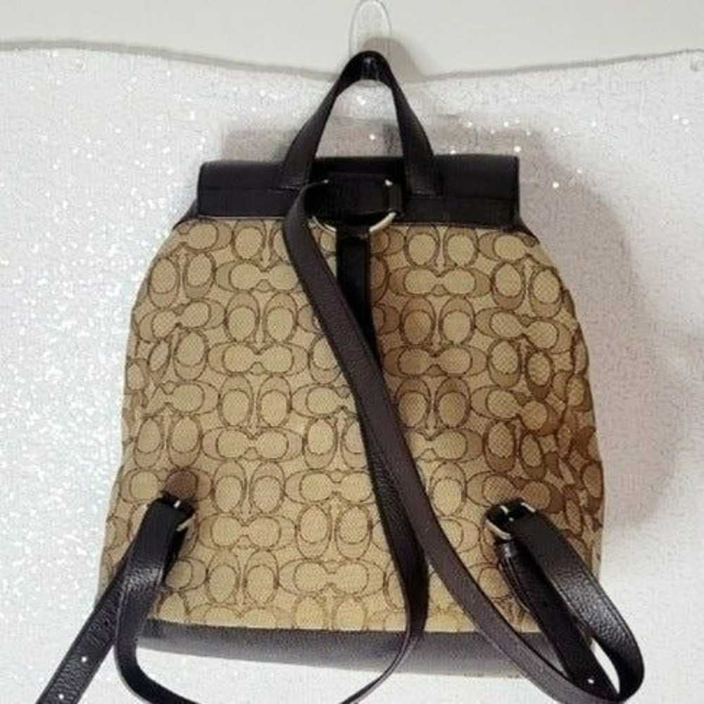 Coach F30275 Billie Signature Jacquard Backpack E… - image 5