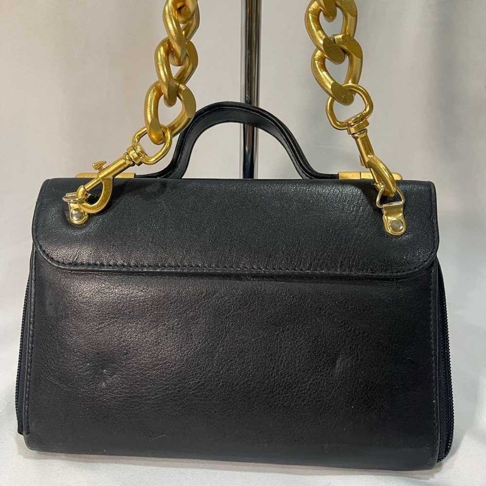 Gianni Versace Vintage Handbag with Unbranded Cha… - image 9