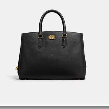 Coach Brooke Carryall 28 - Black Pebble leather