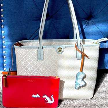 Tory Burch T monogram tote