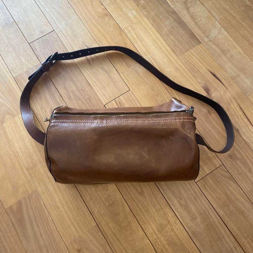 Henri Quilé Leather Shoulder Bag - image 1