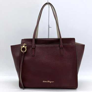 【Salvatore Ferragamo】Tote Bag Amy Gancini Hardware