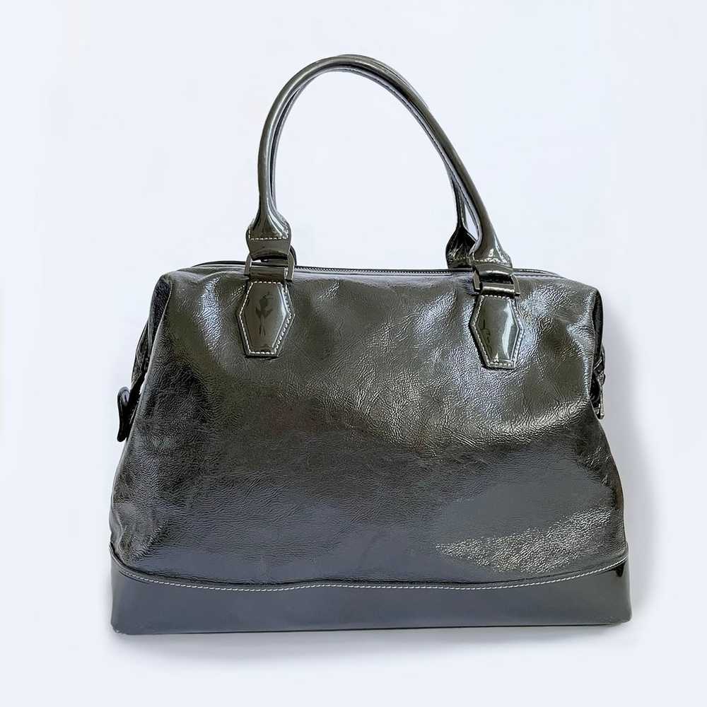 Longchamp Légend Verni Frame Patent Leather Handb… - image 3