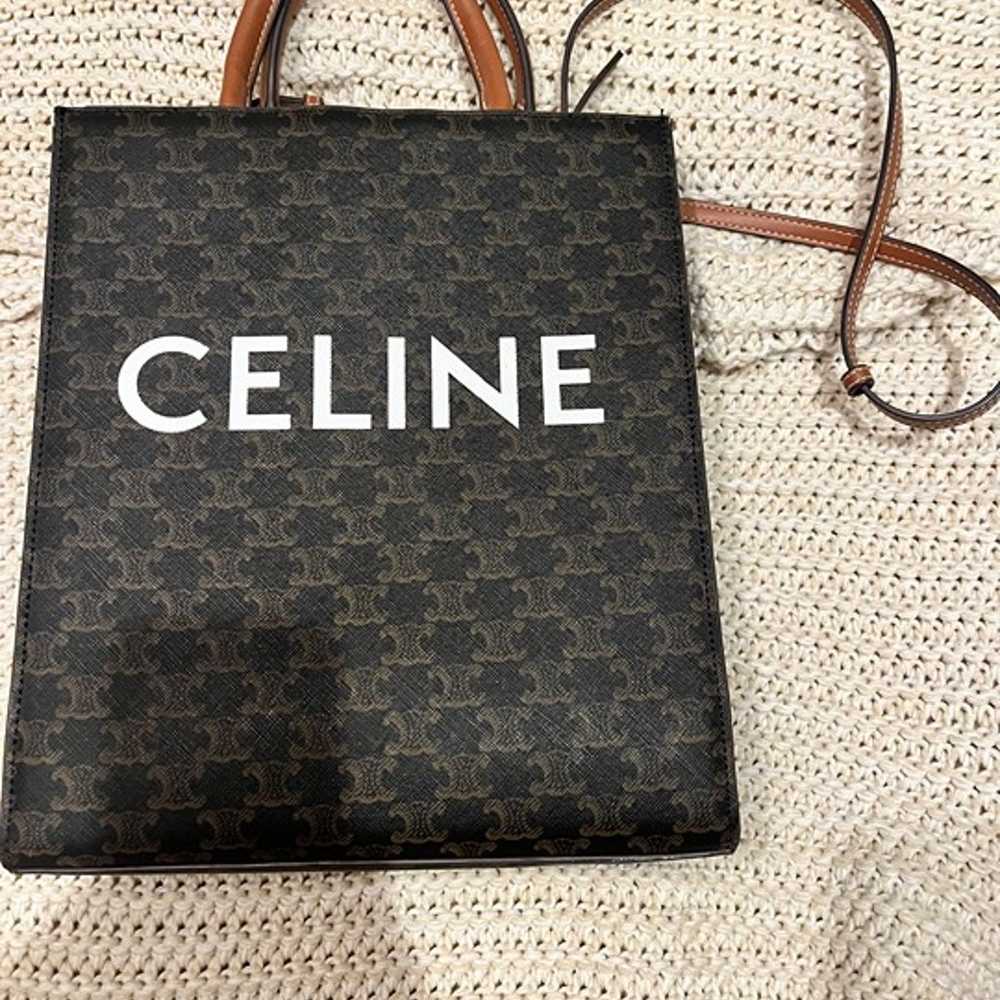 Celine Cabas Vertical Tote - image 5