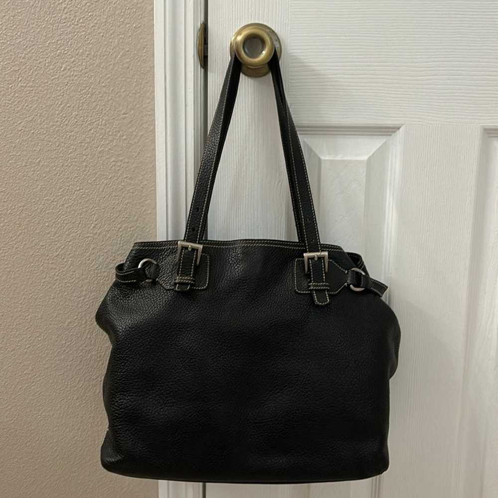 Prada pebbled Leather shoulder bag - image 2