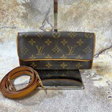 Louis Vuitton Pochette Twin PM Monogram Brown Cro… - image 1