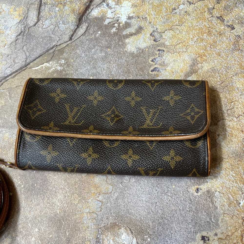 Louis Vuitton Pochette Twin PM Monogram Brown Cro… - image 2