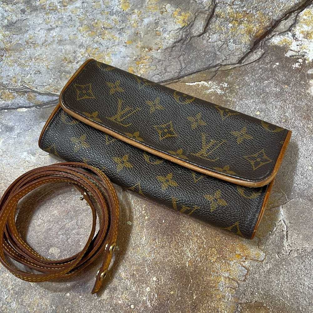 Louis Vuitton Pochette Twin PM Monogram Brown Cro… - image 7