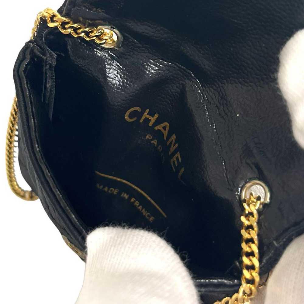 【Great Condition】Chanel Shoulder Bag Pouch Matela… - image 9