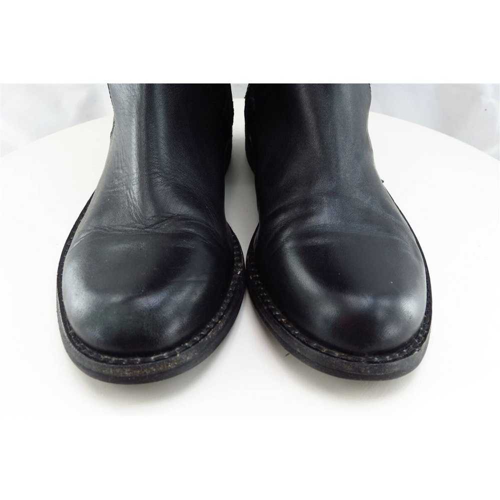 Vince Camuto Boot Sz 6 M Long Black Leather Women… - image 2