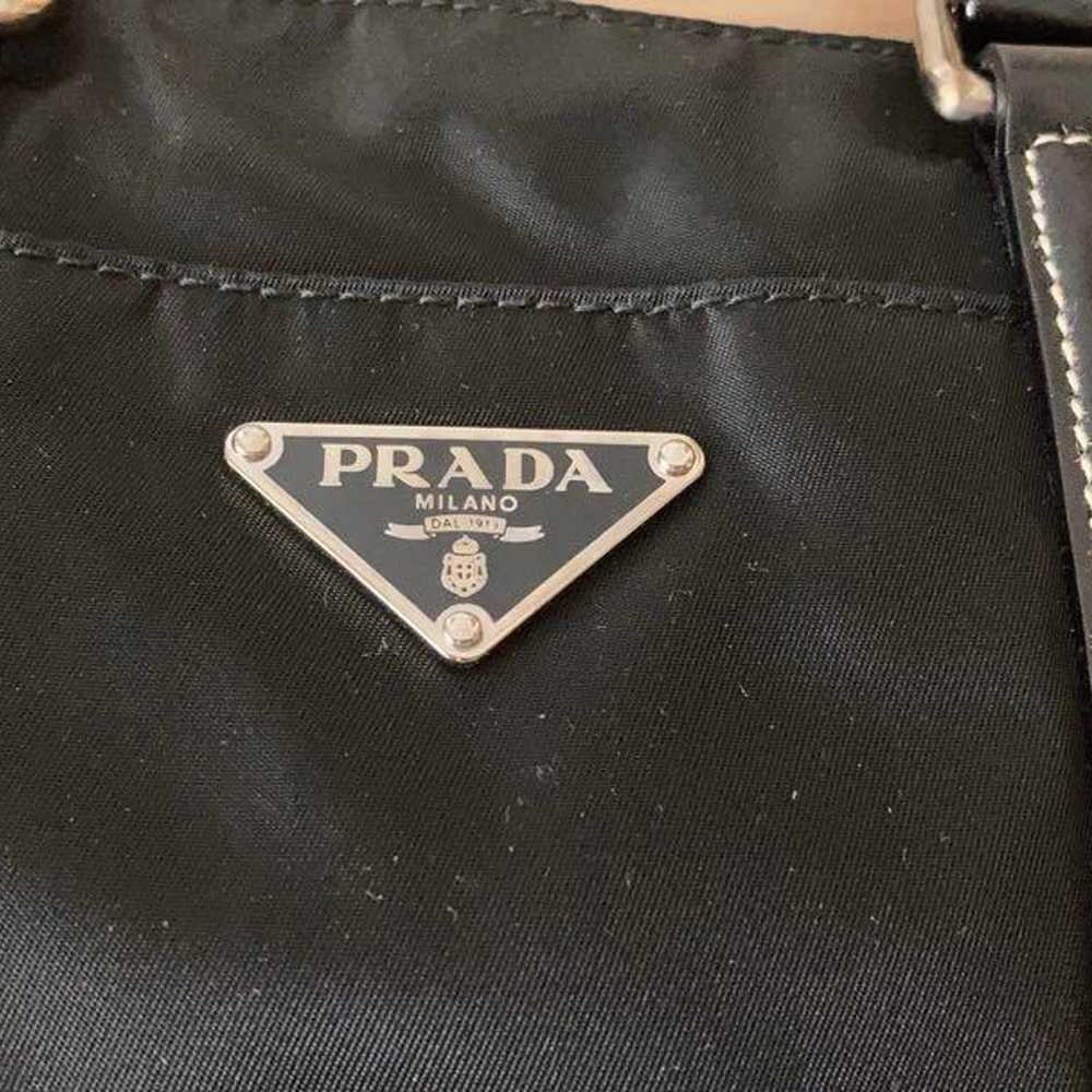 PRADA Shoulder Bag Black Nylon - image 3