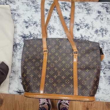 Louis Vuitton Brown Babylone Monogram Canvas Tote 