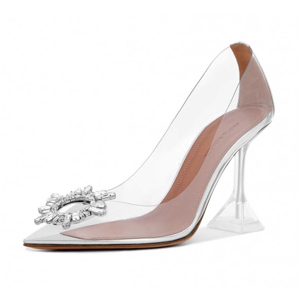 Amina Muaddi Amina Muaddi 95 Begum Pump PVC Clear… - image 2