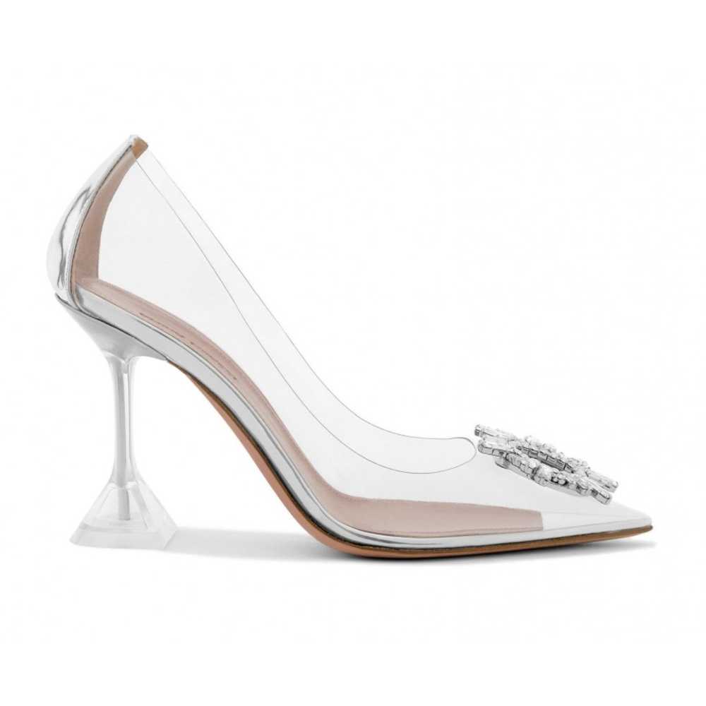 Amina Muaddi Amina Muaddi 95 Begum Pump PVC Clear… - image 3