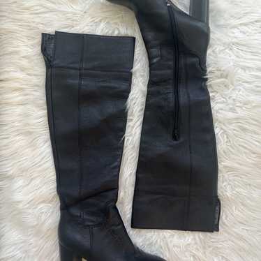 Nine West Leather Knee High Vengeance Boots