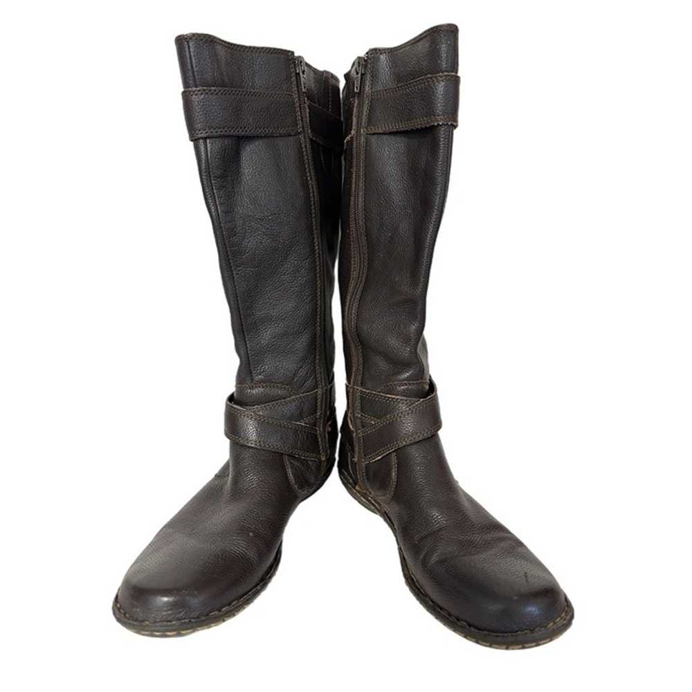 b.o.c. Born Women’s 8.5 Knee High Brown Leather R… - image 1