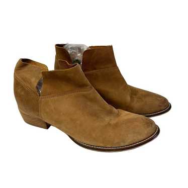 Seychelles Chelsea Bootie Tan Leather Suede Bootie