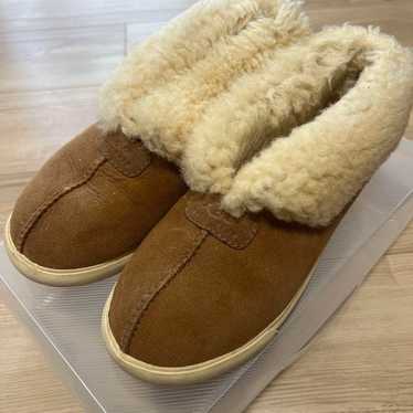 Ugg UGG Sheepskin Boots Brown Suede Fur Lined Shor