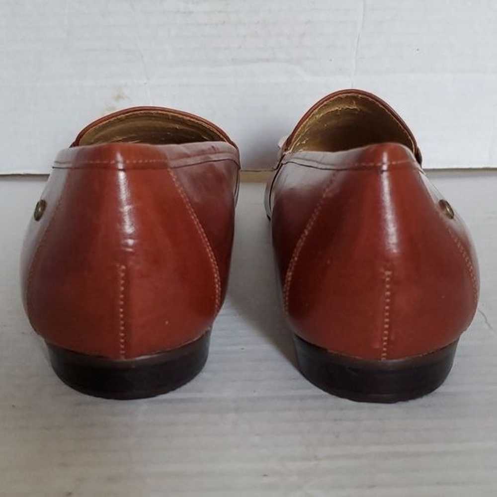 Etienne Aigner Vintage Leather Loafer Kiltie Flat… - image 4