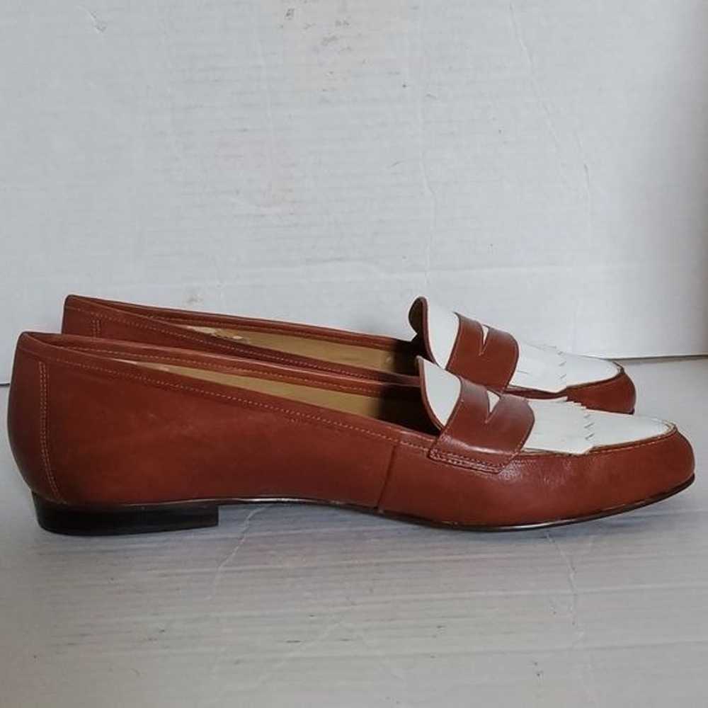 Etienne Aigner Vintage Leather Loafer Kiltie Flat… - image 8