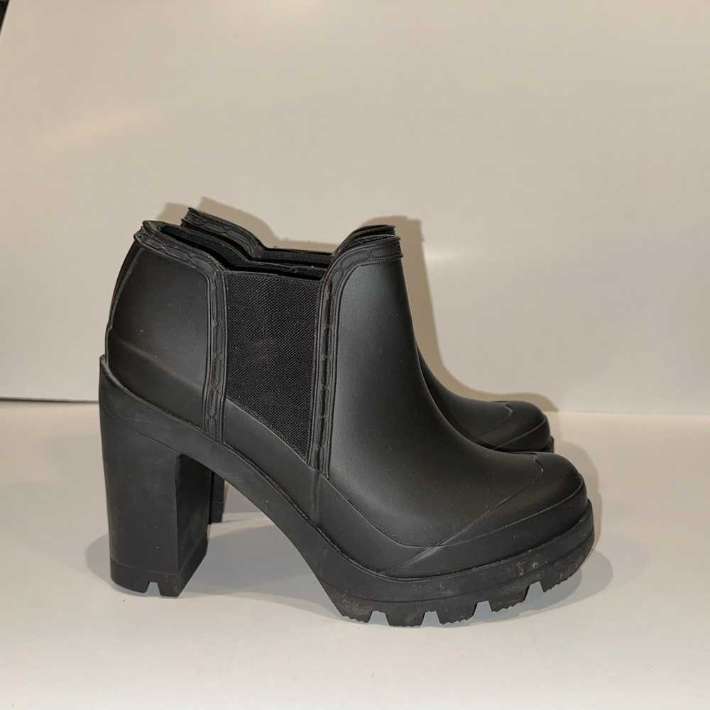 Hunter Boots - Original High Heel Ankle Boots Siz… - image 2