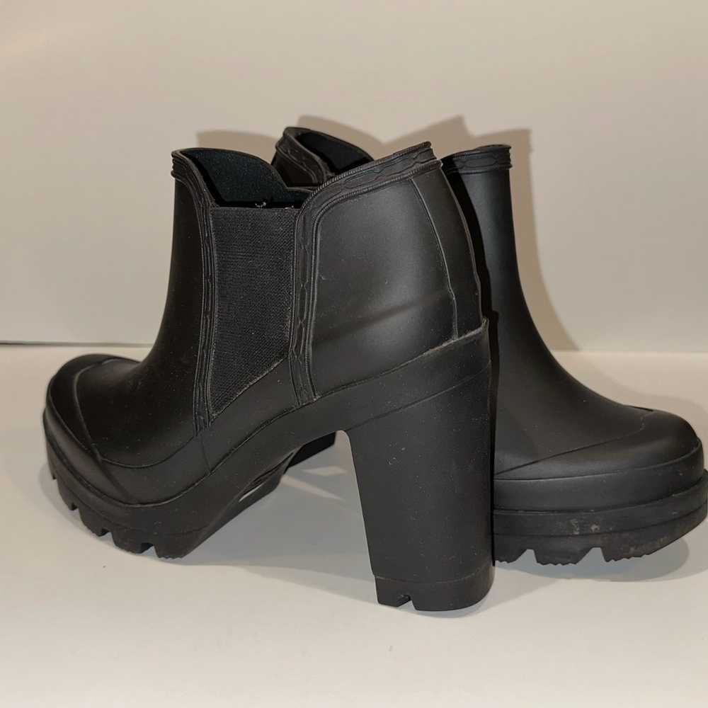 Hunter Boots - Original High Heel Ankle Boots Siz… - image 3