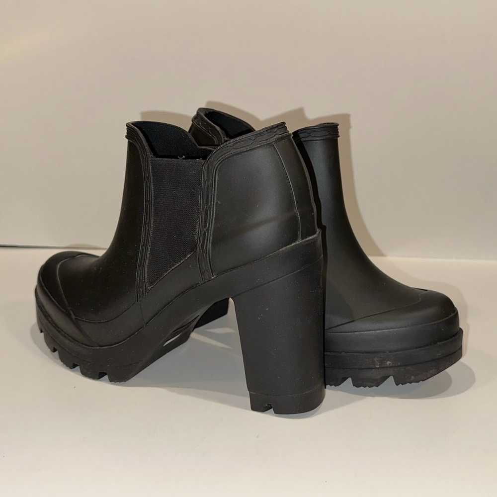 Hunter Boots - Original High Heel Ankle Boots Siz… - image 4