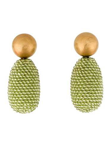 Hemmerle 18K Yellow Gold Featuring Peridot Bead