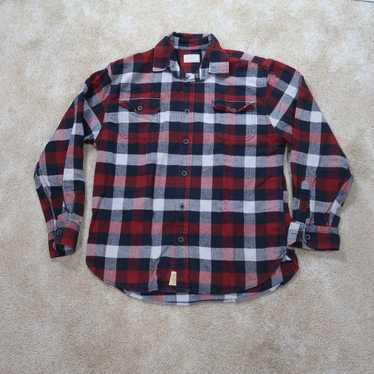 Vintage Jachs Flannel Button Front Shirt Plaid Me… - image 1