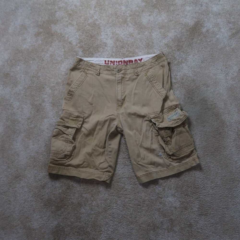 Union Bay Unionbay Classic Length Cargo Shorts Me… - image 1