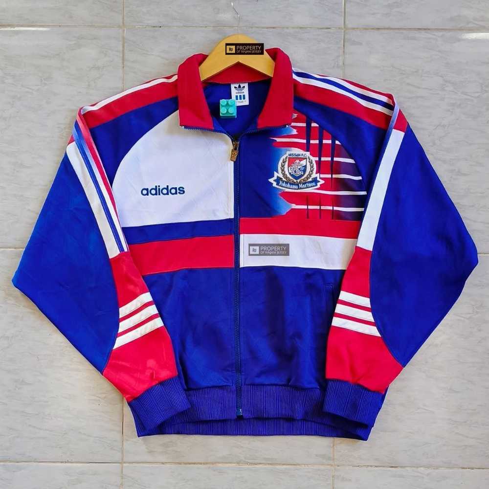 Adidas × Soccer Jersey × Vintage 1990' Yokohama M… - image 1