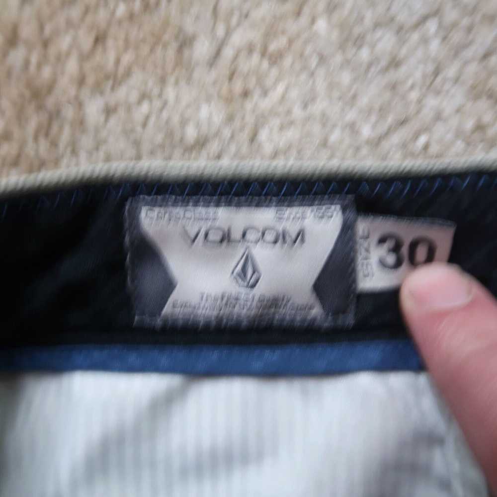 Volcom Volcom Chino Shorts Men's 30 Beige Striped… - image 3