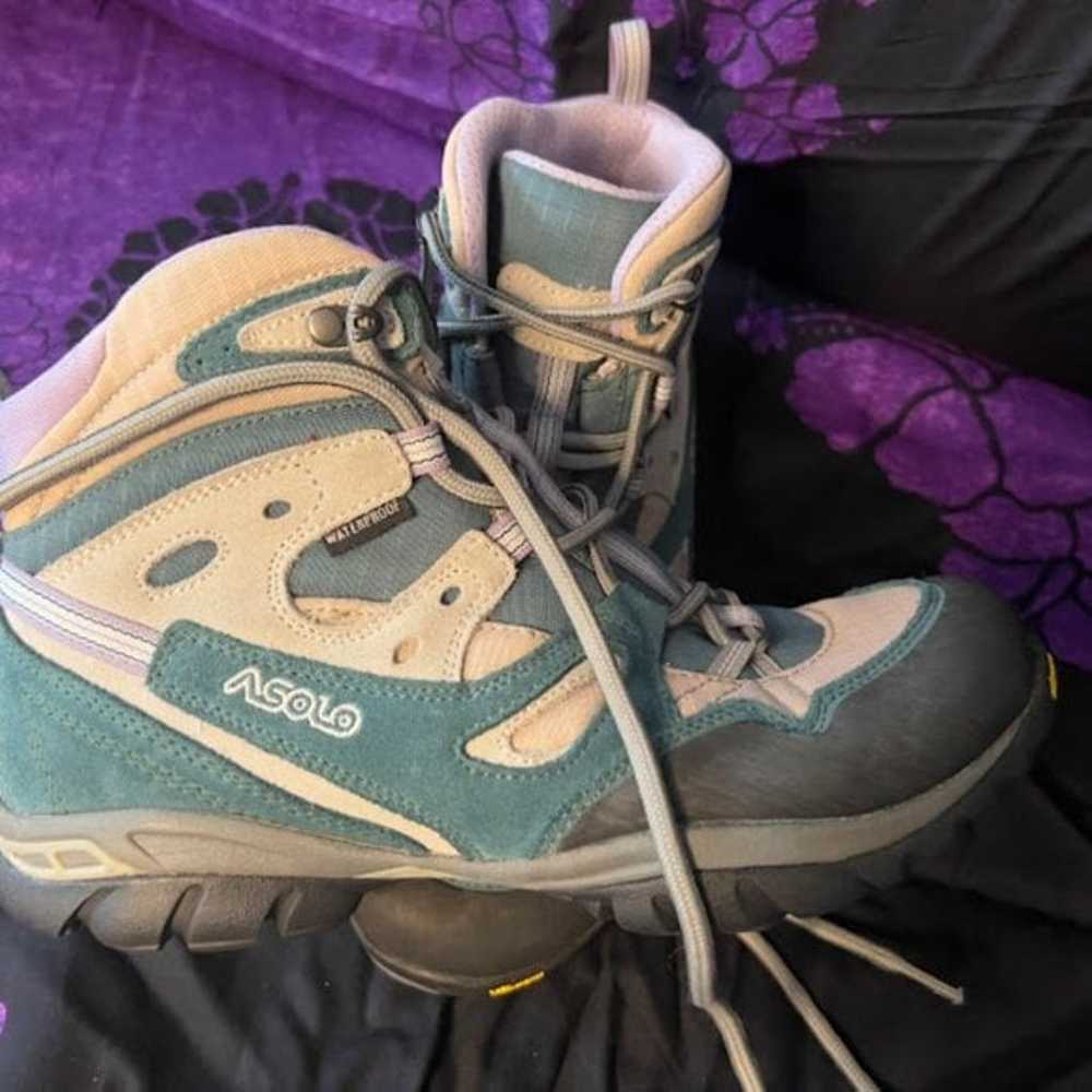 Asolo Vibram Womens/Girls Hiking Boots US 8 EUR 40 - image 3